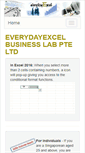 Mobile Screenshot of everydayexcel.com